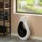 Modern floor vase, White Unique Trumpet Floor Vase, Home Interior Decoration, Modern Floor Vase, Tall Floor Vases for Entryway and Living Room And Office